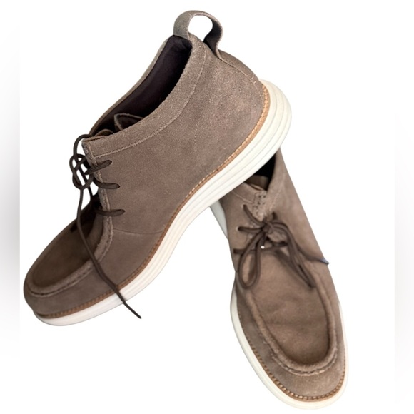 Cole Haan Men's Originalgrand Moc Toe Chukka Boot Style C38739 mens 11 suede - Picture 1 of 6